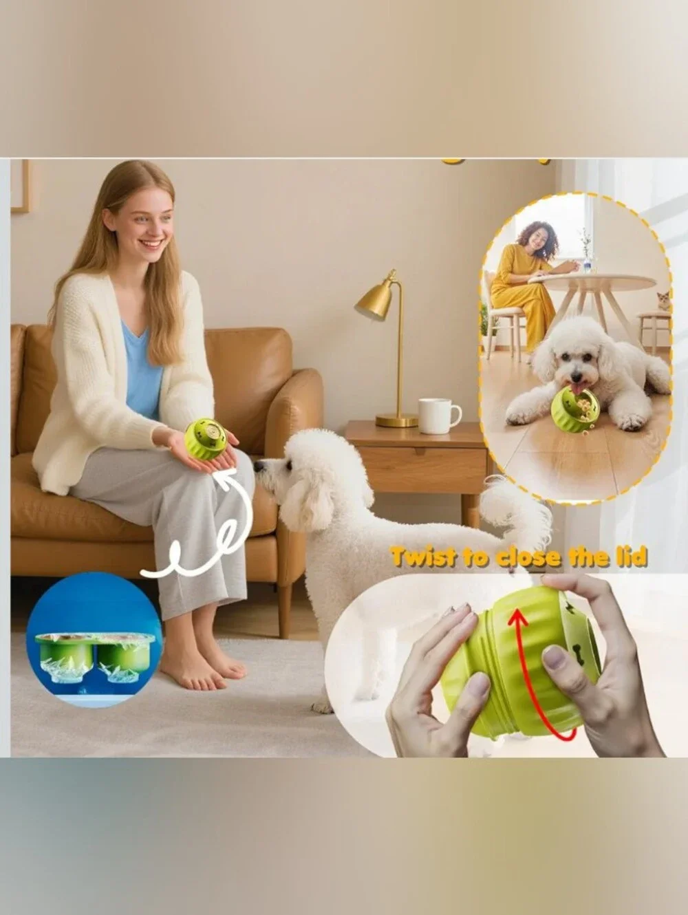 6 Pcs 🐶 Dog Enrichment Toys Set